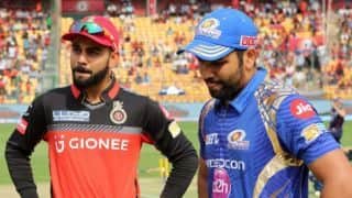 IPL 2018: प्लेऑफ की दौड़ में बने रहने के लिए टकराएंगी विराट कोहली-रोहित शर्मा की टीमें